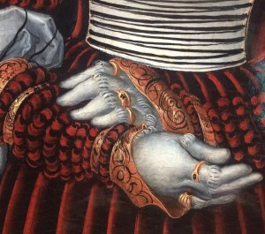 rings gloves costume